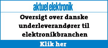 Aktuel Elektronik - underleverandøroversigt