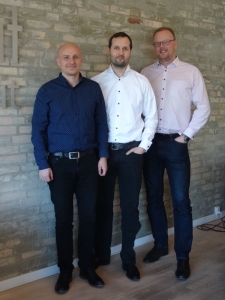 (Fra venstre): Peter Herbst, Tommi SÃ¸rensen og Jesper Nielsen.