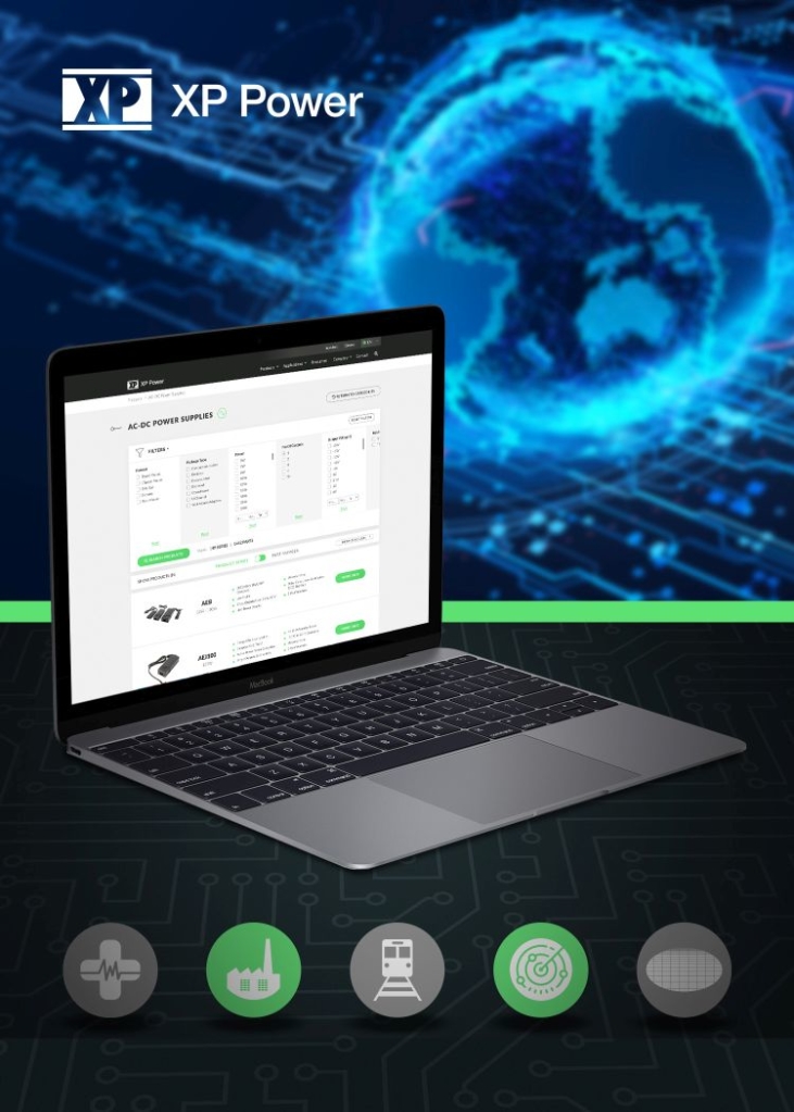 XP Power launches new website to speed up product selection