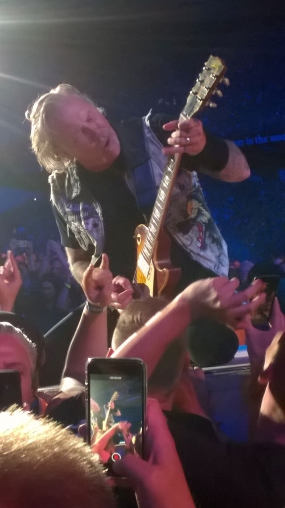 Metallica og James Hetfield i Parken.