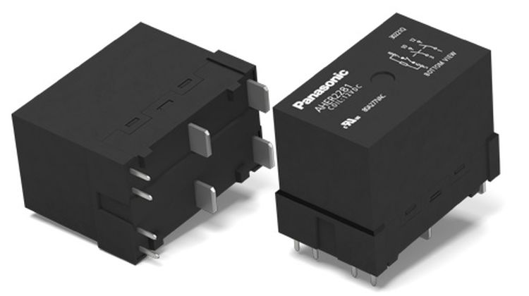 80A switching med relæ til printmontage
