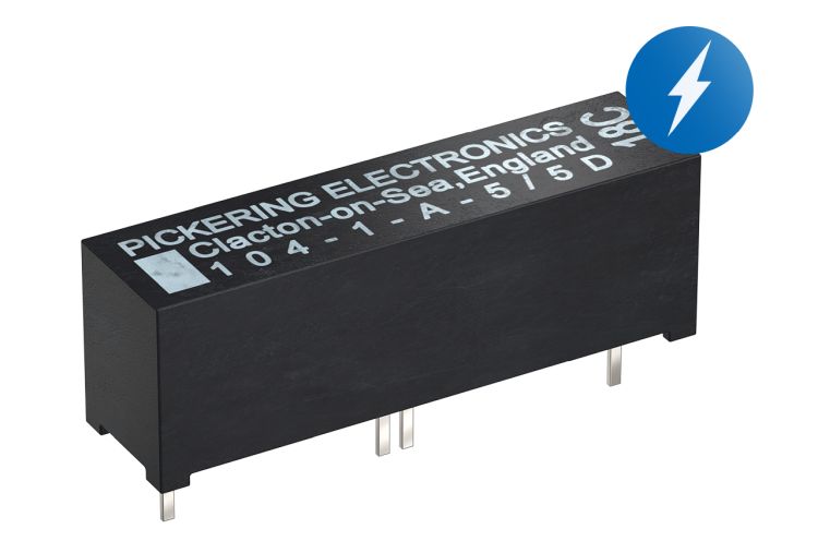 5kV brydespænding fra miniature-SIP kapslet reedrelæ