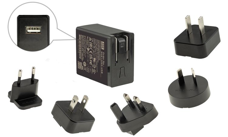 SammeUSB-forsyning passer til alle globale elnet