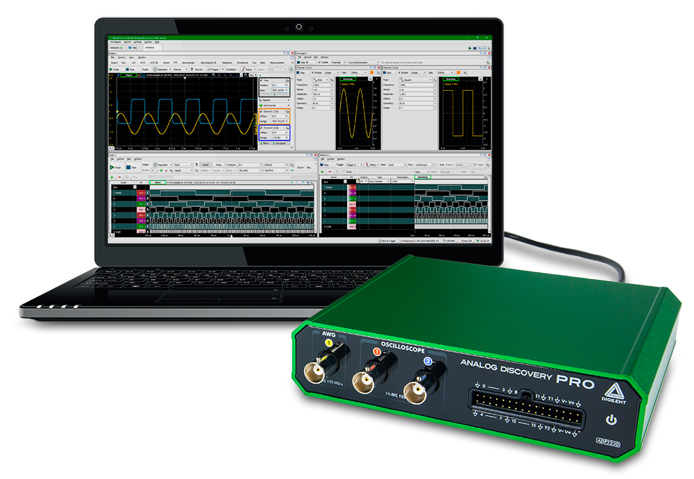 Analog Discovery Pro ADP2230 and WaveForms