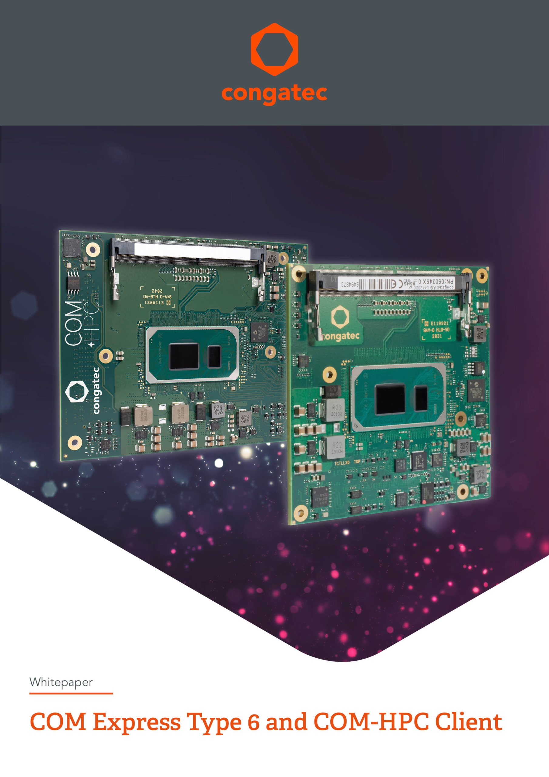 COM Type 6 and COM HPC
