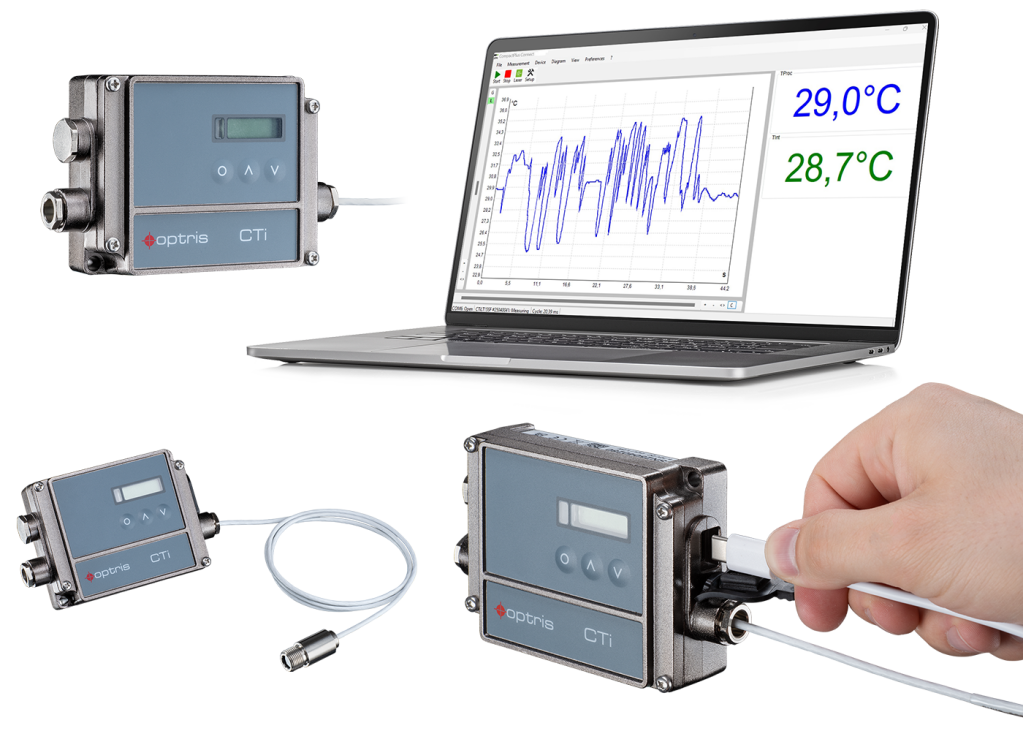 NY Optris IR-Sensor - ElektronikFOKUS