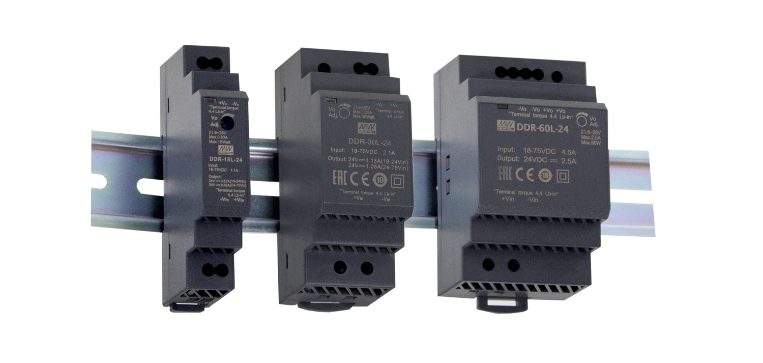 DDR-serien i 15W, 30W og 60w