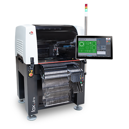 fleksibel smt-produktion med essemtec fox ultra pick and place