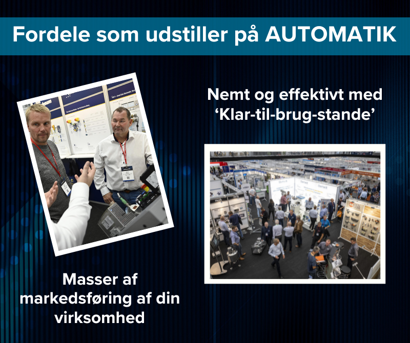 Fordele som udstiller pÃ¥ AUTOMATIK