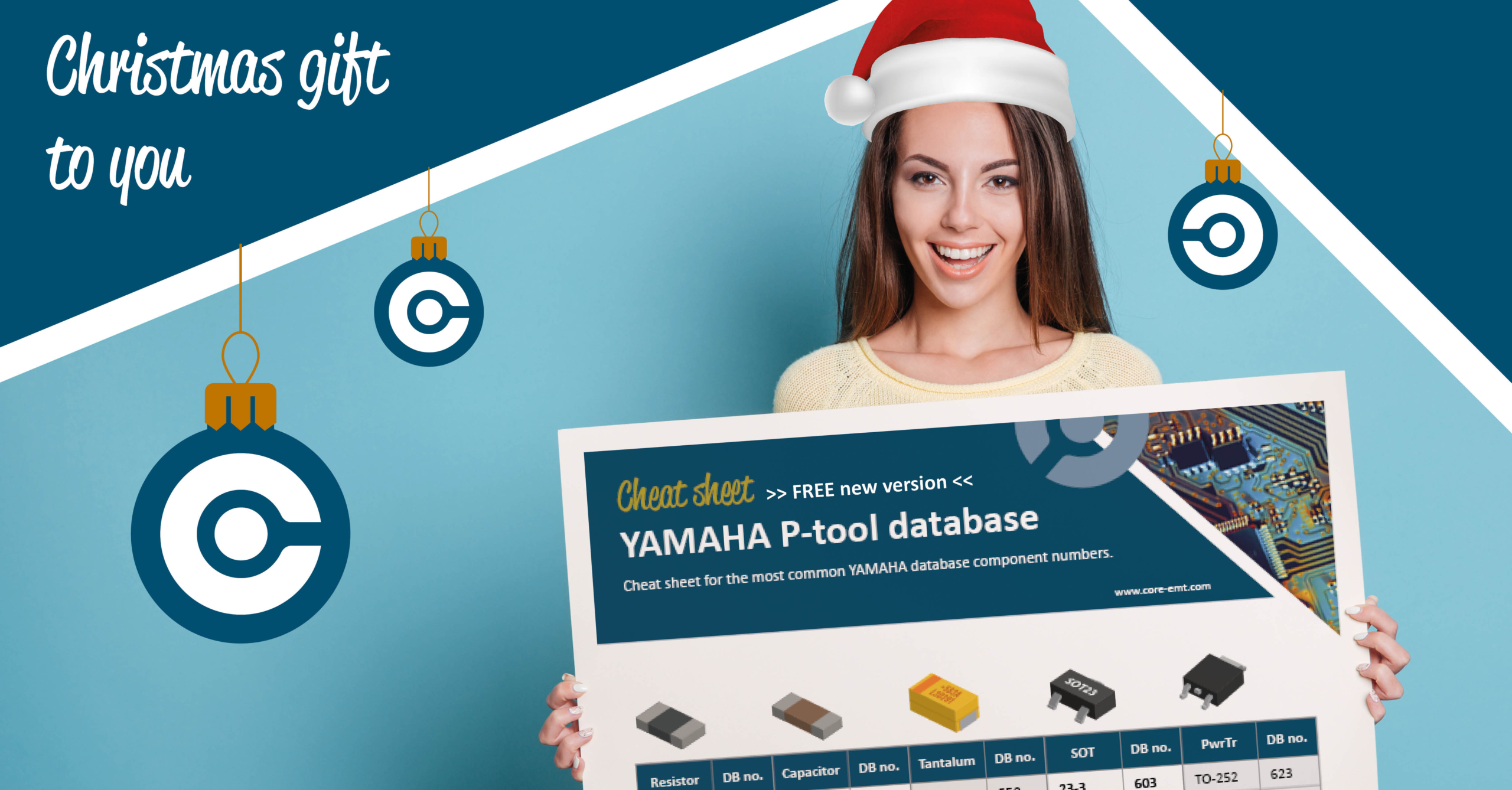 Christmas gift for you YAMAHA cheat sheet