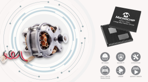 Microchip Launches New dsPICÂ® DSC-Based Integrated Motor Drivers that Bring Controllers, Gate Drivers and Communications to a Single Device 
