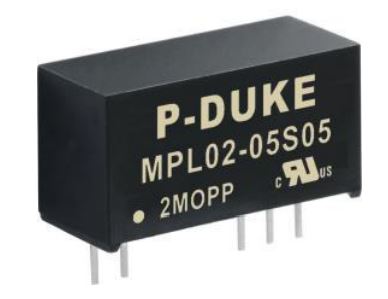 MPL02, 2W DC/DC-konverter med en eller to udgange, fra P-Duke. Forhandler er Power Technic. Ring 70 208 210 for mere information.