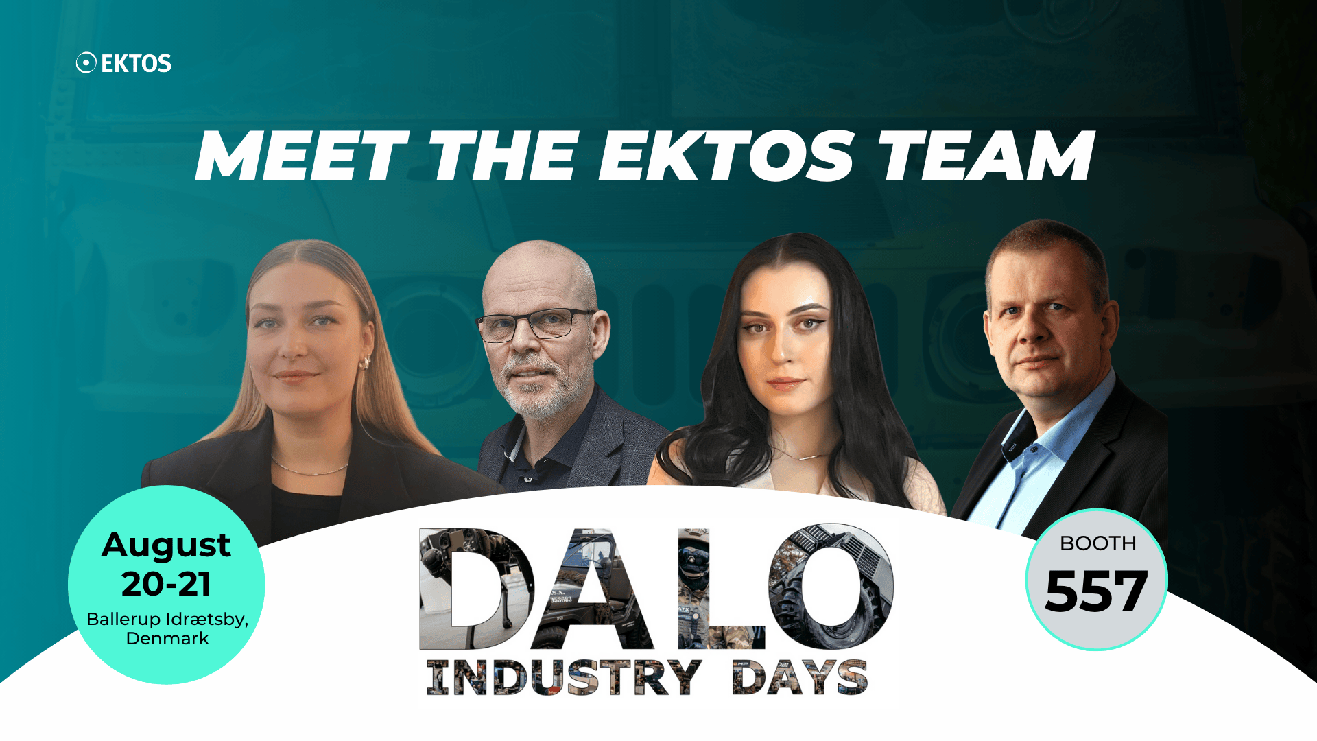 Meet EKTOS at DALO Industry Days 2025