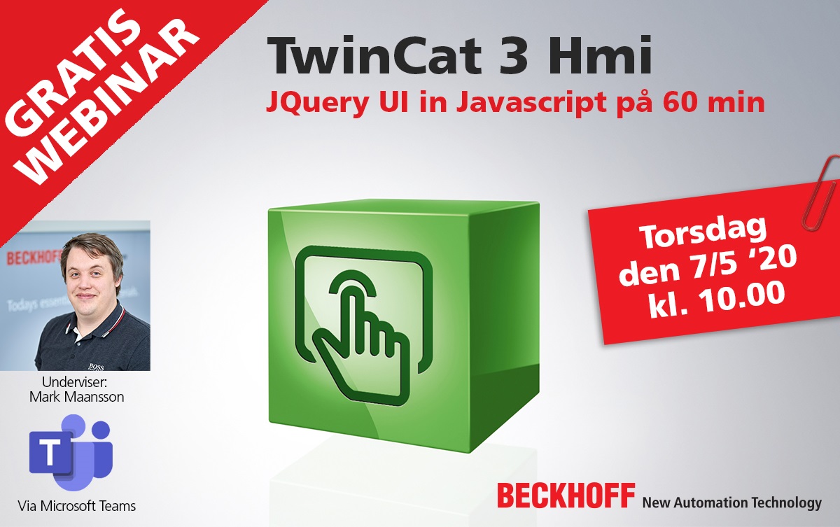 Webinar TwinCat HMI