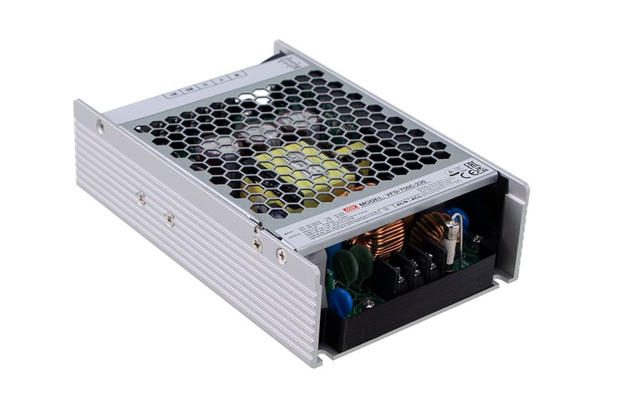 VFD-750C-230, Kontroller og driver med frekvens styring til børsteløs DC-motorer, fra MEAN WELL. Forhandler er Power Technic. Ring 70 208 210 for mere information.