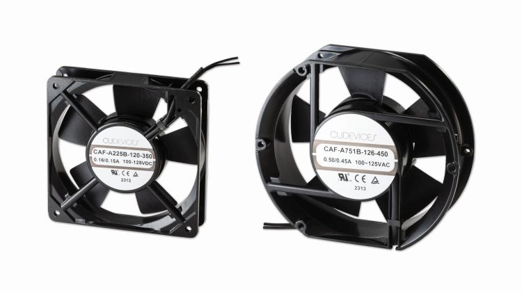 CUI Devices leverer nu AC-blæsere