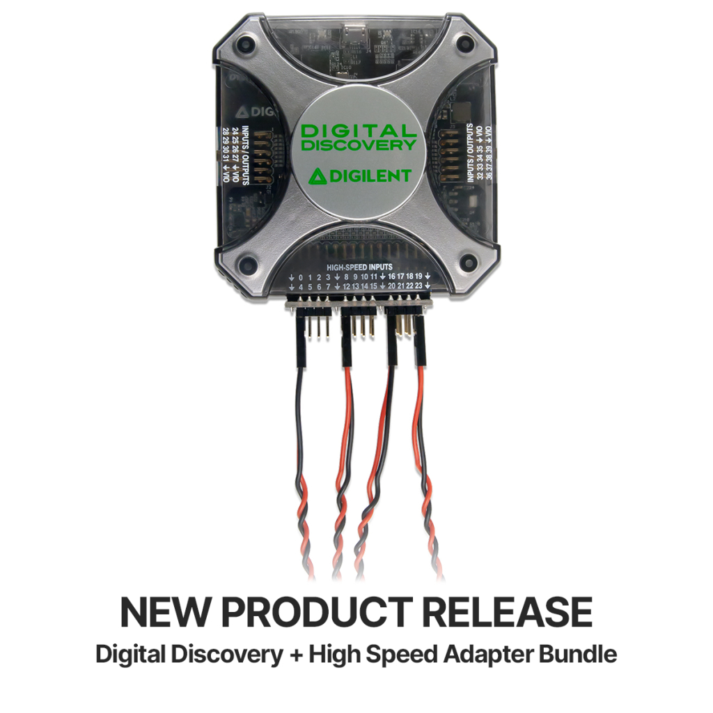 Digilent Introduces High Speed Portable Logic Analyzer & Pattern
