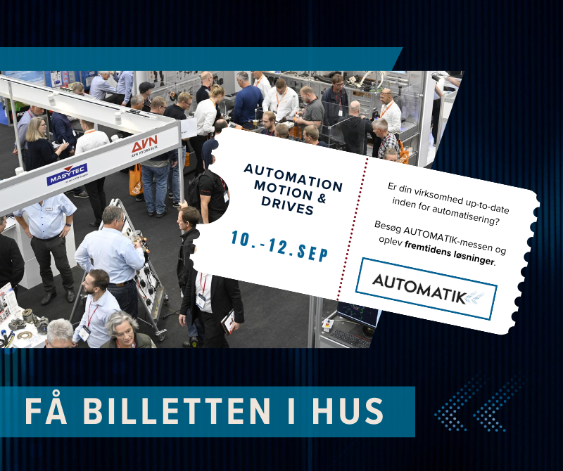 Billetsalget til AUTOMATIK-messen er Ã¥bent