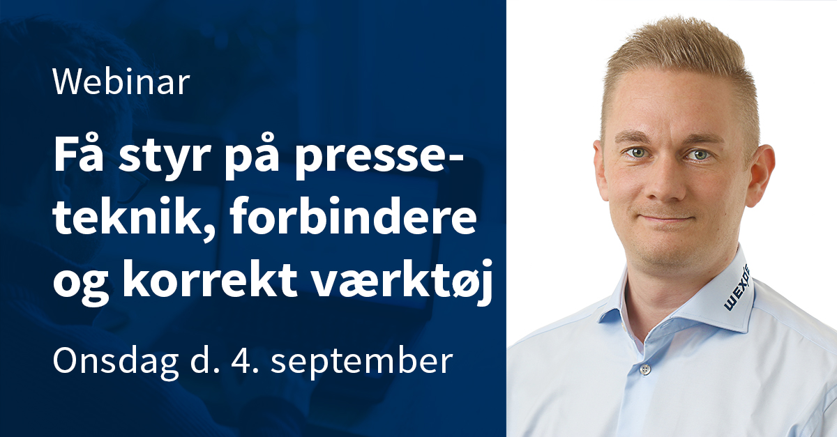 Webinar presseteknik